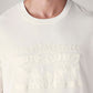 Men's Knitted Regular Fit T-Shirt - Detail View