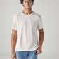 Men's Textured Regular Fit Pique T-Shirt - Front View