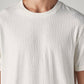 Men's Textured Regular Fit Pique T-Shirt - 20 View