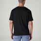 Men's Textured Regular Fit T-Shirt - Back View