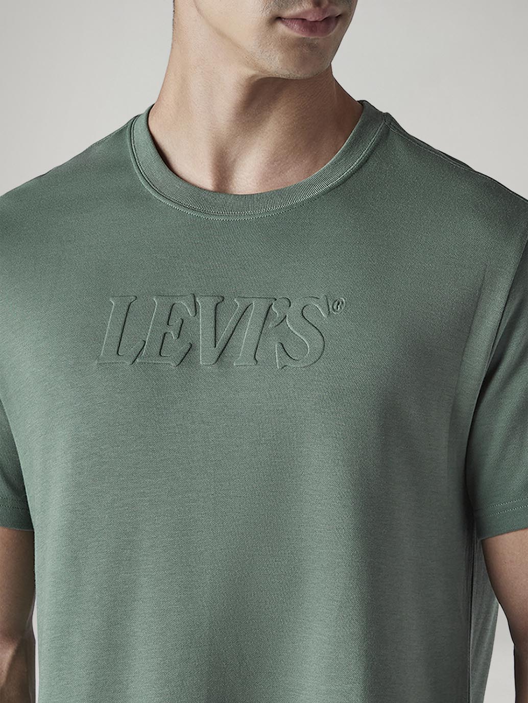 Men's Logo Regular Fit Interlock T-Shirt - 20 View