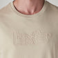 Men's Embroidered Regular Fit T-Shirt - Detail View