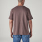Men's Logo Printed Regular Fit Jersey T-Shirt - Back View