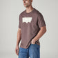 Men's Logo Printed Regular Fit Jersey T-Shirt - Side View
