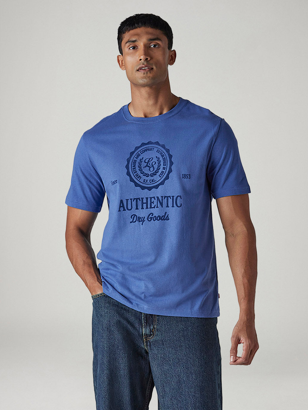 Men's Graphic Print Regular Fit Jersey T-Shirt