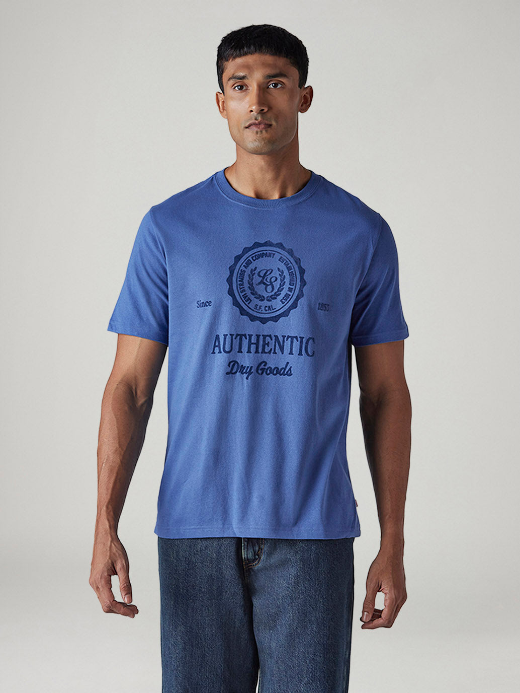 Men's Graphic Print Regular Fit Jersey T-Shirt - 20 View