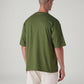 Men's Logo Printed Regular Fit T-Shirt - Back View
