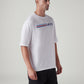Men's Logo Printed Regular Fit T-Shirt - Side View