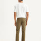 Men's Brown Slim Fit Chinos - Back View
