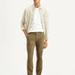 Men's Brown Slim Fit Chinos - Styleshot View