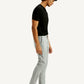 Men's 511 Grey Slim Fit Mid Rise Chinos - Side View