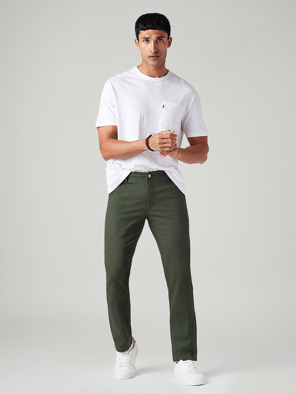 Men's 511 Olive Slim Fit Mid Rise Chinos