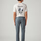Men's 511 Grey Slim Fit Mid Rise Chinos - Back View