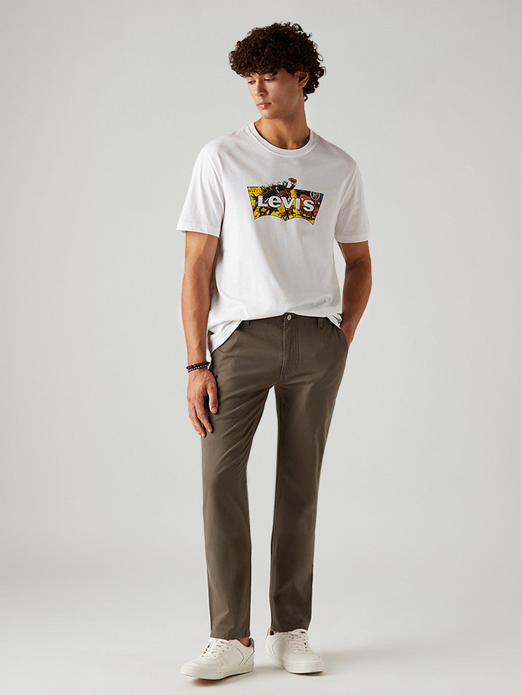 Men's 511 Taupe Slim Fit Hyper Stretch Chinos