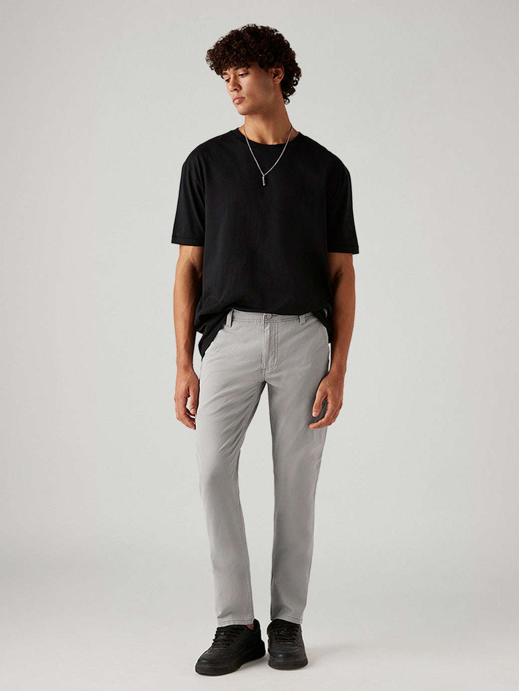 Men's 511 Light Grey Slim Fit Hyper Stretch Chinos