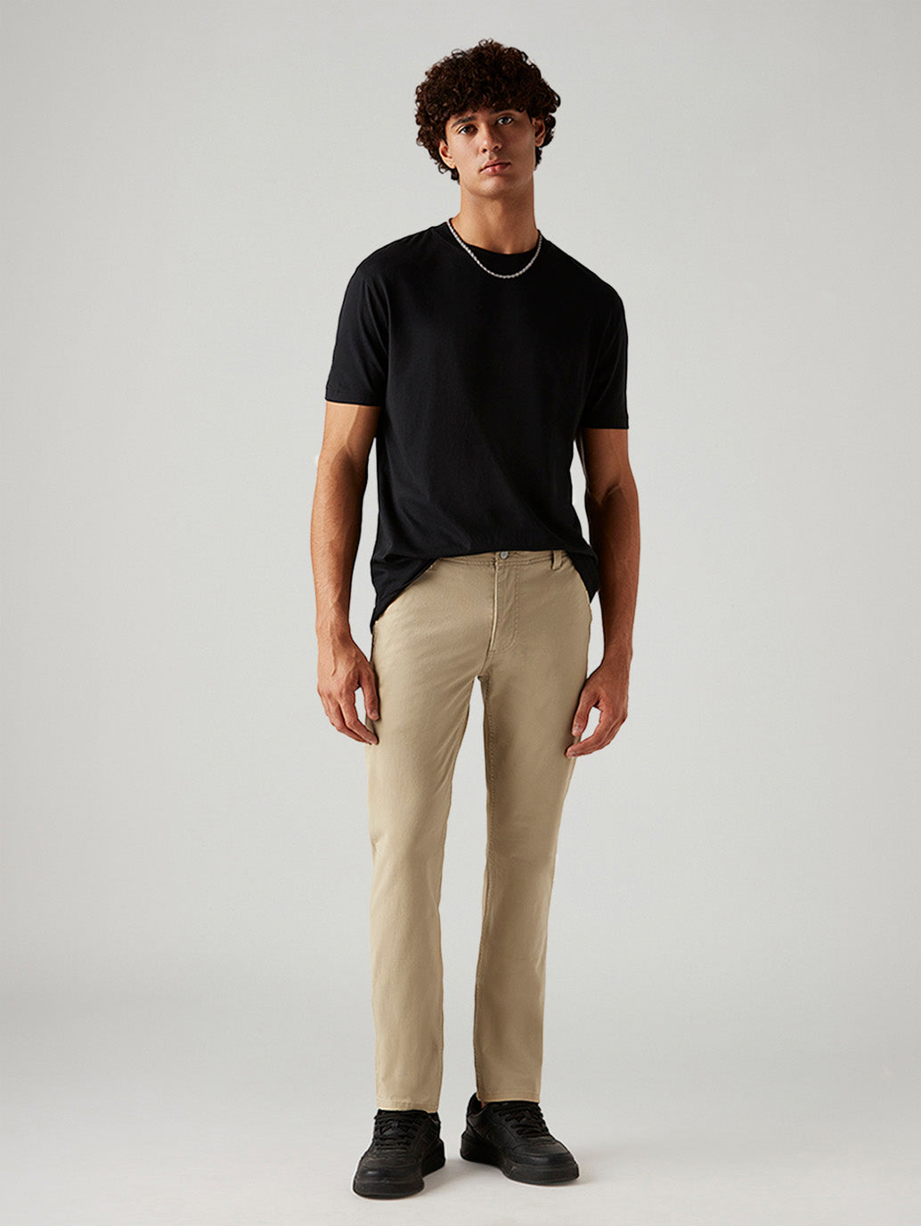 Men's 511 Beige Slim Fit Hyper Stretch Chinos