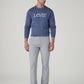 Men's 511 Grey Slim Fit Mid Rise Hyper Stretch Chinos - Front View