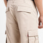 Men's Beige Regular Fit Cargo - 327f5662-0d2f-488b-8dc0-3ea7239447d5 View