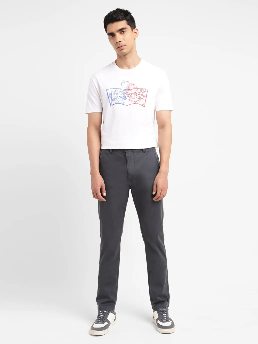 Men's 512 Grey Slim Tapered Fit chinos - 1458d9dc-ff6c-425f-b5f3-6392ba9b35ee View