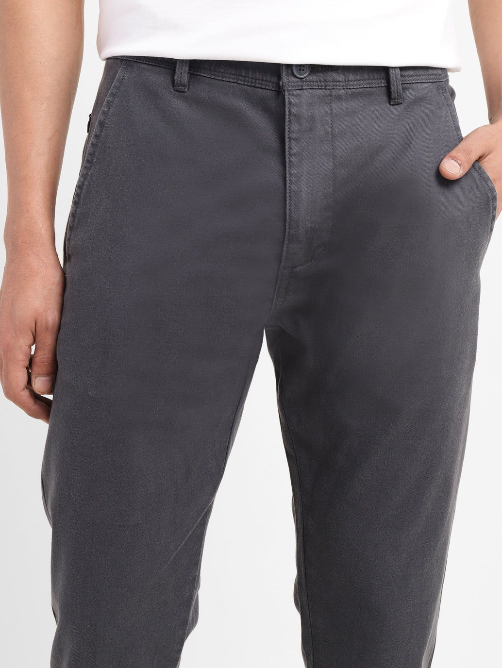 Men's 512 Grey Slim Tapered Fit chinos - d4ad6502-dce3-4788-8ed4-9582d71ebd7d View