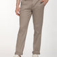 Men's Beige Slim Fit Chinos - Front View