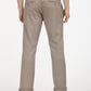 Men's Beige Slim Fit Chinos - Back View