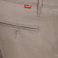 Men's Beige Slim Fit Chinos - deatil View