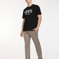 Men's Beige Slim Fit Chinos - lifestyle View