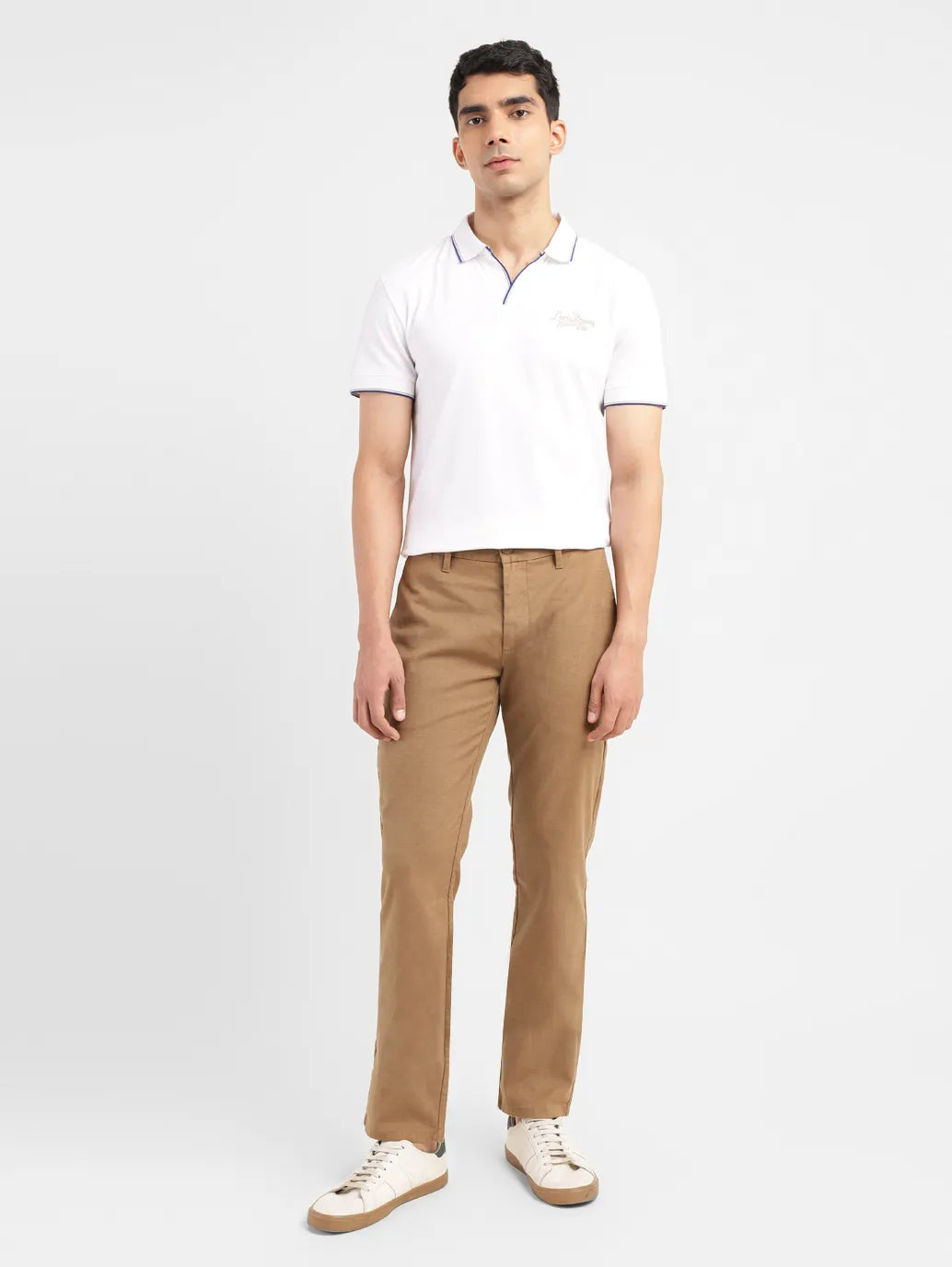 Men's 511 Brown Slim Fit Chinos - d706ffc0-e8bf-4a7d-b27d-c24b224a8ec9 View