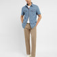 Men's 511 Brown Slim Fit Chinos - StyleShot View