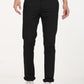 Men's Black Slim Fit Chinos - Front View
