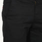 Men's Black Slim Fit Chinos - deatil View