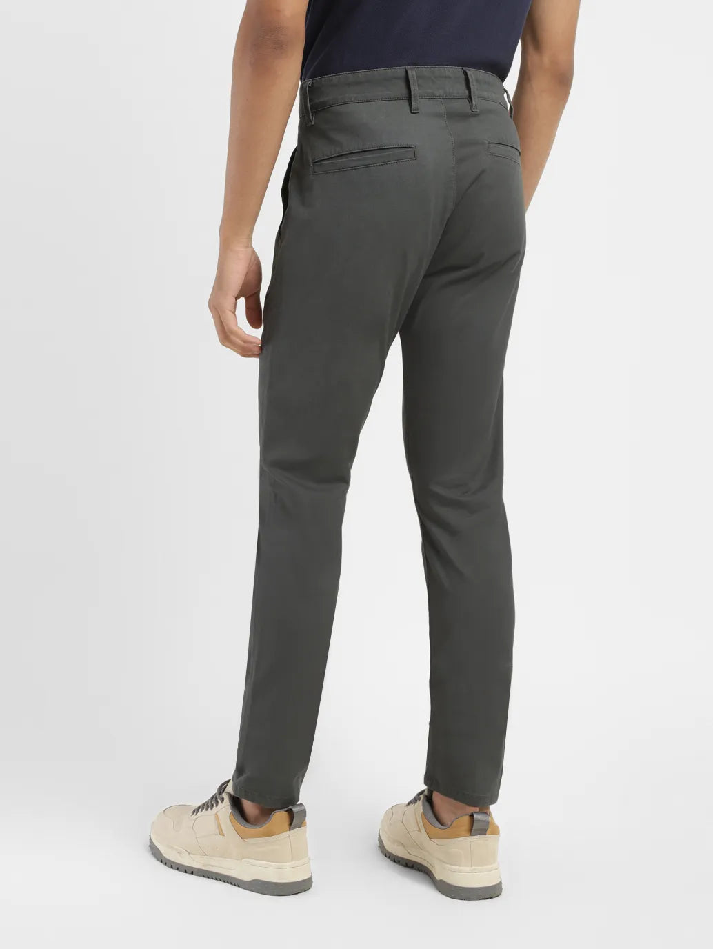 Men's 512 Grey Slim Tapered Fit Chinos - d6eb12ea-d43d-4f89-8435-6ee2f768acf0 View