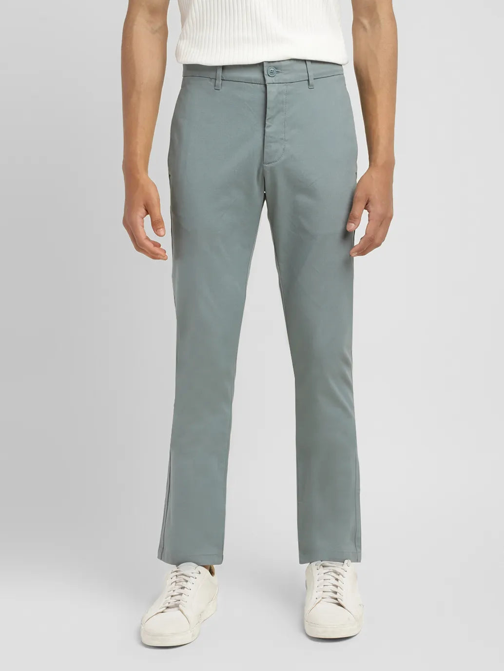 Men's 511 Light Grey Slim Fit Chinos - a6f2dcd8-5e5a-40f5-a76f-36c96b9fe1c2 View