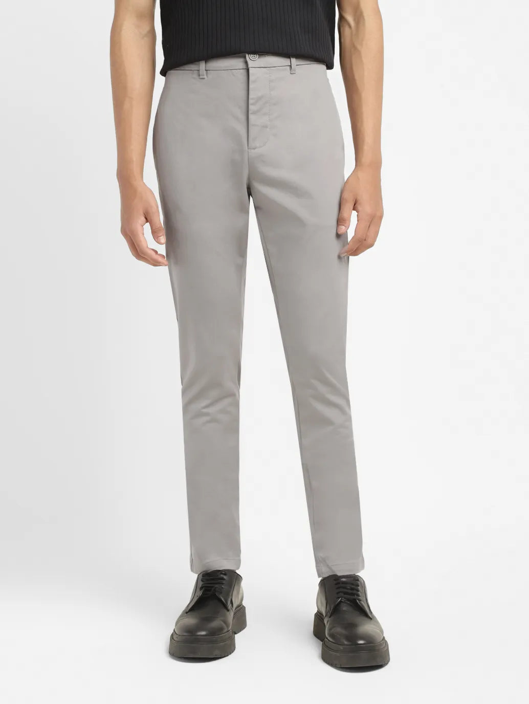 Men's 512 Grey Slim Tapered Fit Chinos - 901c50dd-d7fe-4222-adf8-448fc2ffce62 View
