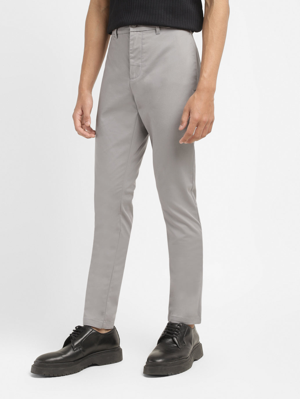 Men's 512 Grey Slim Tapered Fit Chinos - 8651cb59-bd8c-4da4-8c37-93c2bef1d180 View
