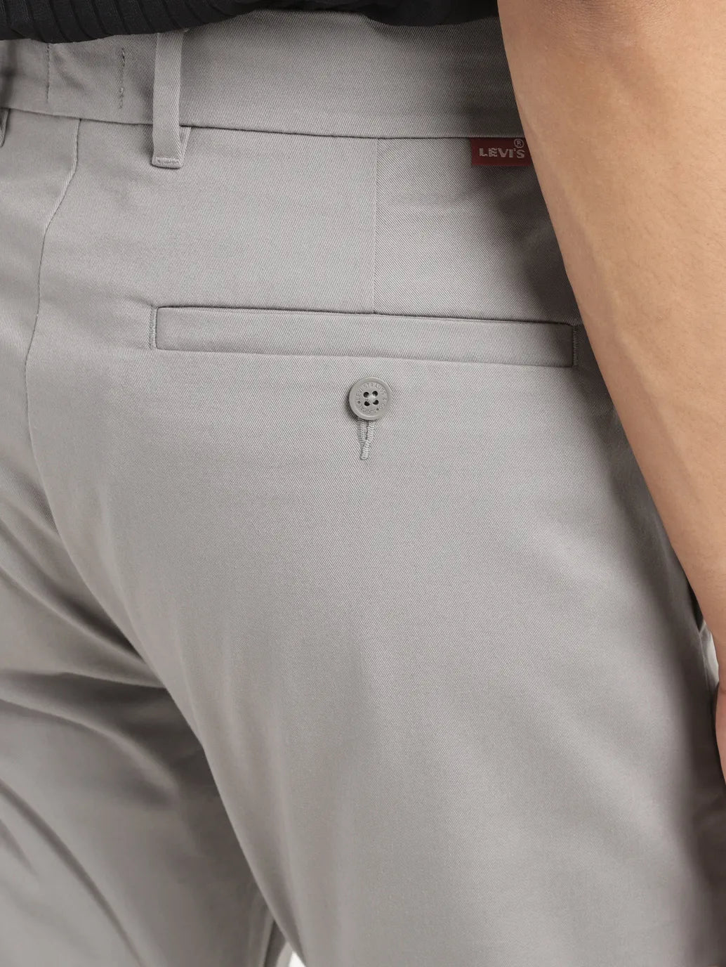Men's 512 Grey Slim Tapered Fit Chinos - 26fba8b0-045b-4969-afee-fbe3a9e8aa3a View