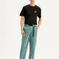 Men's Blue Cargo Fit Trousers - Front View
