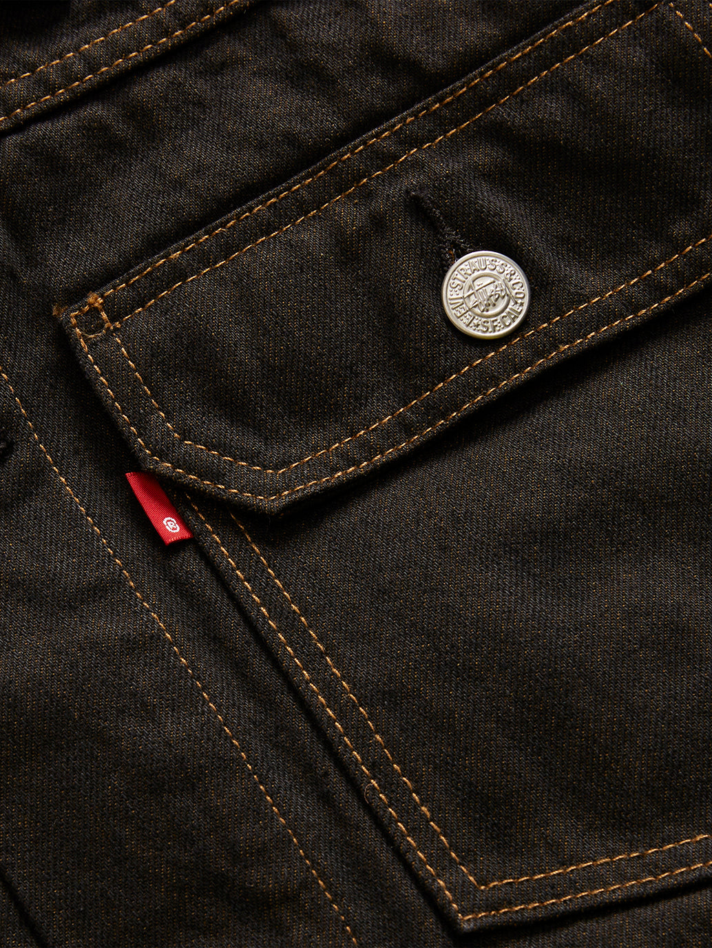 Stüssy & Levi’s® Crispy Rinse Trucker Jacket - c0f001d4-bfea-4bc1-b8be-c4afc8c213ff View