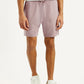 Men's Light Pink Regular Fit Shorts - Front View