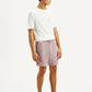 Men's Light Pink Regular Fit Shorts - Side View