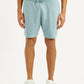 Men's Light Blue Regular Fit Shorts - Front View