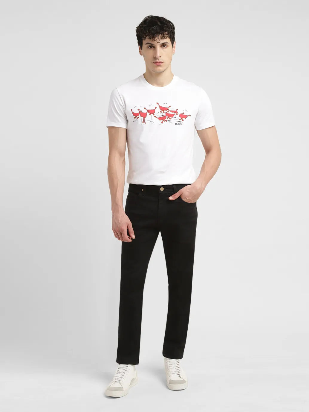 Men's 511 Black Slim Fit Mid Rise Jeans - 22d32412-fd88-4ad5-a56e-40206cafece2 View