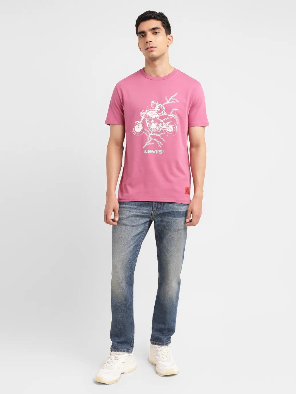 Men's 513 Blue Slim Straight Fit Mid Rise Jeans - 8c61d295-75cb-4176-81f1-3ae8ca96f14d View