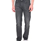 Men's Redloop 513 Grey Slim Straight Fit Mid Rise Jeans - 1 View