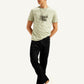Men's Redloop 513 Black Slim Straight Fit Mid Rise Jeans - Styleshot View
