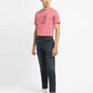 Men's Redloop 512 Blue Slim Tapered Fit Mid Rise Jeans - 645d8211-c52b-4672-a39a-1d761d42a17b View