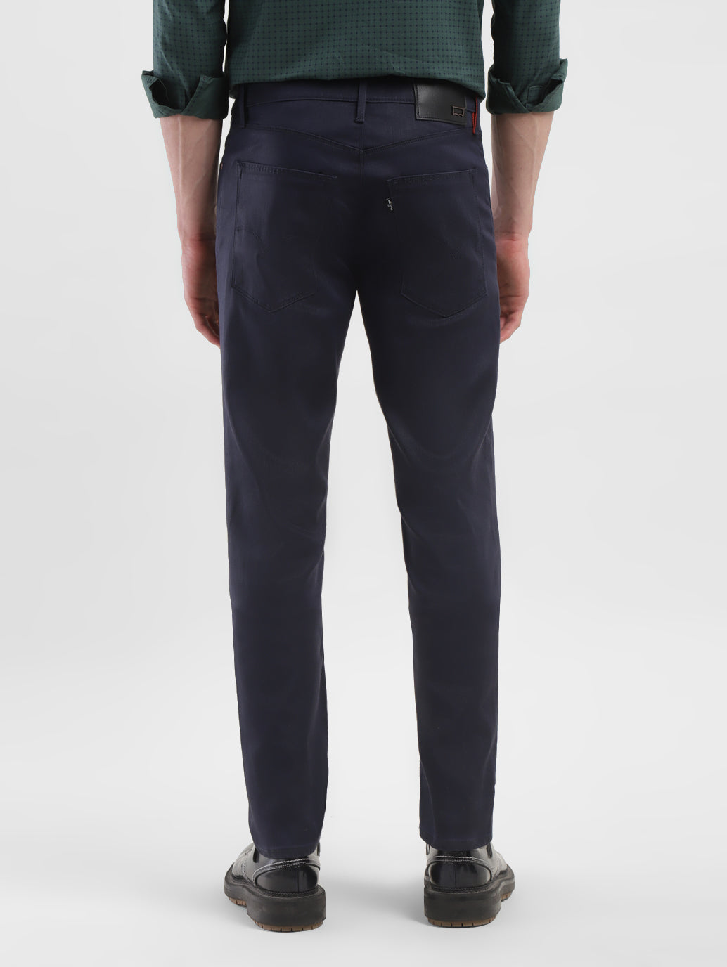 Men's Redloop 511 Navy Blue Slim Fit Mid Rise Jeans - 0cfdd5a4-8b51-478b-8b12-e601a4a770fb View