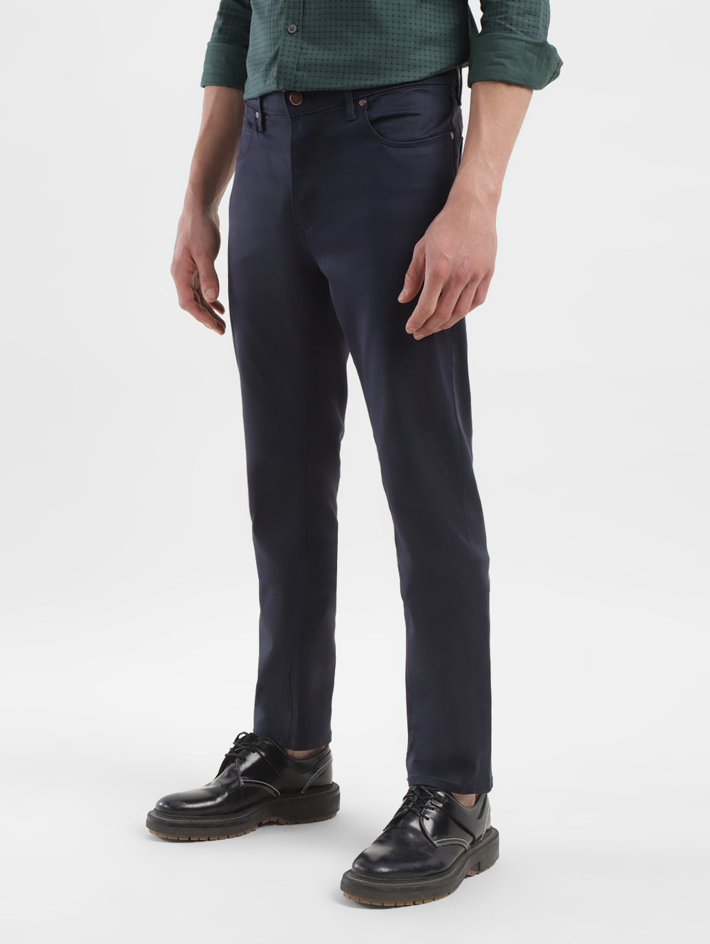 Men's Redloop 511 Navy Blue Slim Fit Mid Rise Jeans - 9691a799-cf39-4592-b1d8-f04cefcf3b34 View