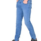 Men's Redloop 512 Blue Slim Tapered Fit Mid Rise Jeans - 2 View